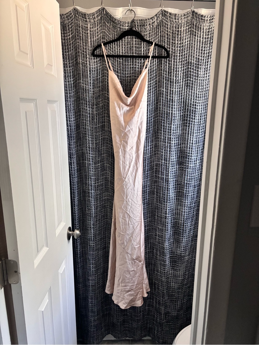 Show Me Your MuMu Blush Pink Satin Slip Dress